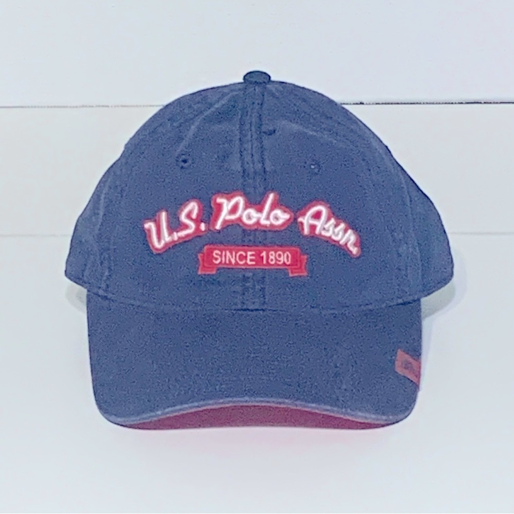 US Polo Assn - Association Hat, Blue Strap Back Baseball Cap